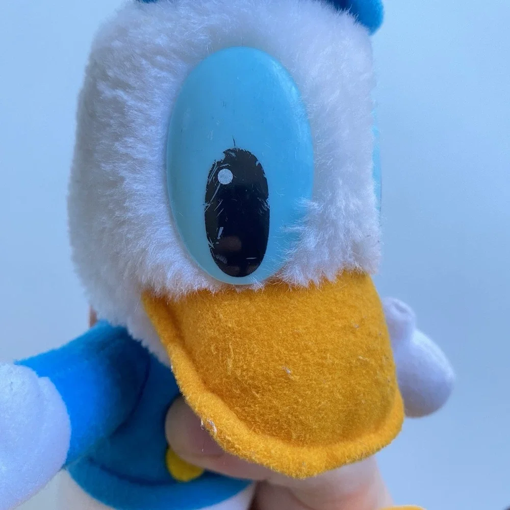 Vintage Disney Donald Duck Plush Mickeys Christmas Carol Stuffed Animal Toy 9